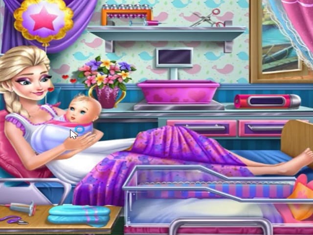 ELSA BIRTH CARE online spel | POMU Spelletjes